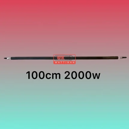 المنت میله ای لوله ای 100cm 2000w