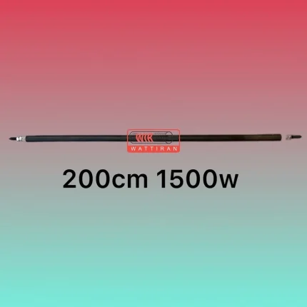 المنت میله ای لوله ای 200cm 1500w