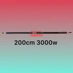 المنت میله ای لوله ای 200cm 3000w