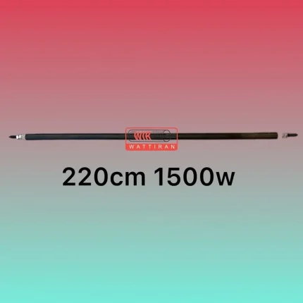 المنت میله ای لوله ای 220cm 1500w