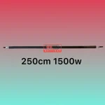 المنت میله ای لوله ای 250cm 1500w