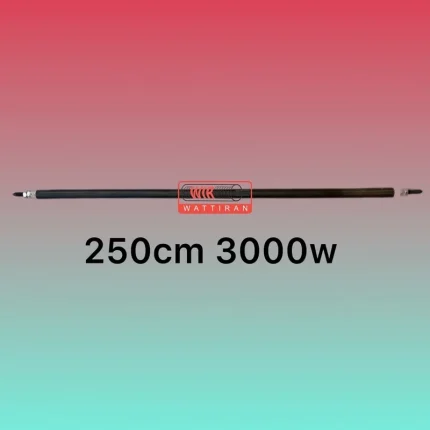 المنت میله ای لوله ای 250cm 3000w