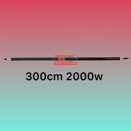 المنت میله ای لوله ای 300cm 2000w
