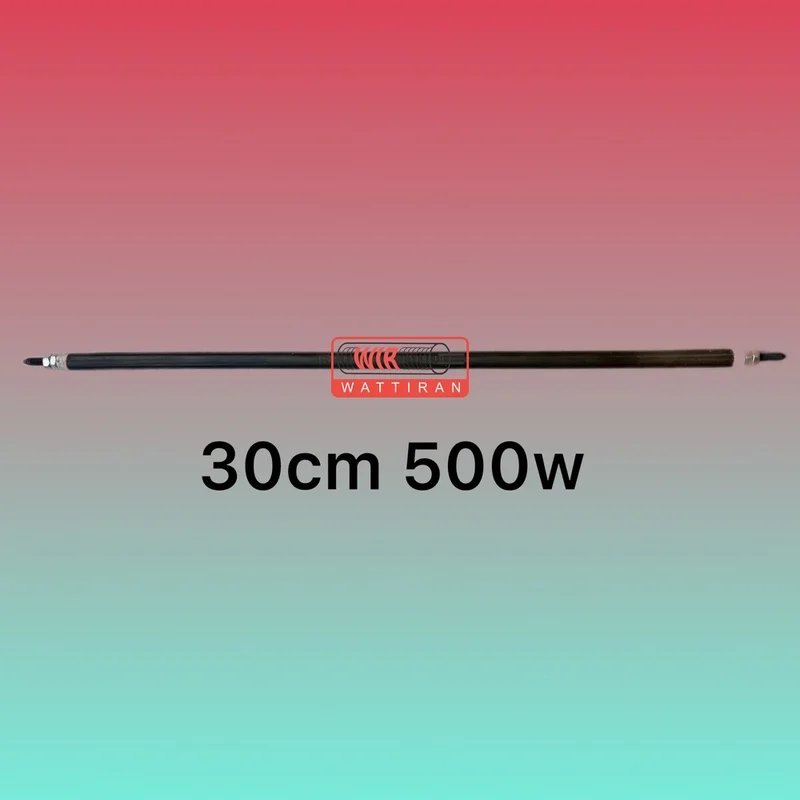 المنت میله ای لوله ای 30cm 500w